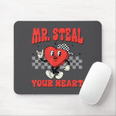 Mr Steal Your Heart For Boys Toddlers Valentine's  マウスパッド (マウス)