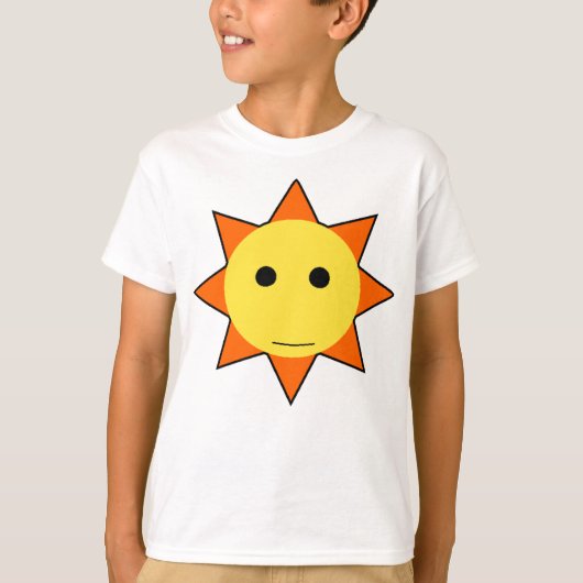 Mr. Sun From Sprunki Retake Tシャツ (正面)