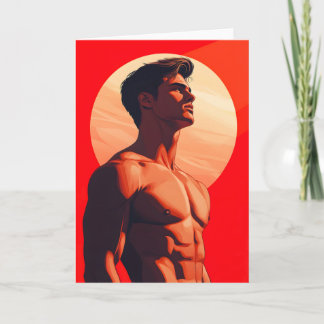 Mr Sunshine Gay Greetings Card カード