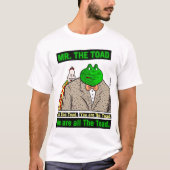 Mr.TheのヒキガエルのTシャツ Tシャツ (正面)