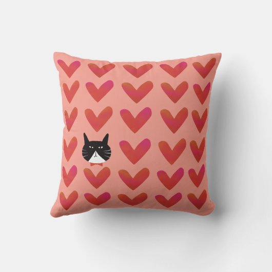 Mr. Valentine the Cat クッション (裏面)