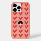 Mr. Valentine the Cat iPhoneケース (裏面)