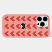 Mr. Valentine the Cat iPhoneケース (裏面横)