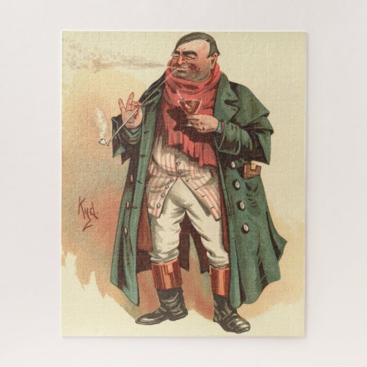 Mr Weller Senior, Kyd, Dickens The Pickwick紙 ジグソーパズル (縦)