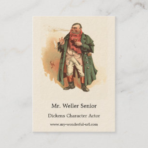 Mr Weller Senior, Kyd, Dickens The Pickwick紙 名刺
