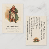 Mr Weller Senior, Kyd, Dickens The Pickwick紙 名刺 (正面/裏面)