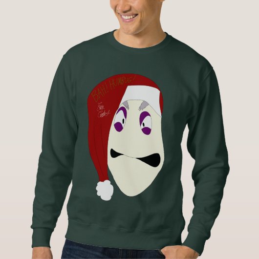 Mr. Williams バフハンバグ クリスマス スウェットシャツ (正面)
