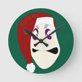 Mr. Williams Bah Humbug クリスマス ラウンド壁時計