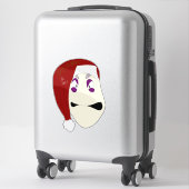 Mr. Williams Bah Humbug xmas シール (スーツケース)