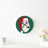 Mr. Williams Bah Humbug xmas ラウンド壁時計 (ホーム)