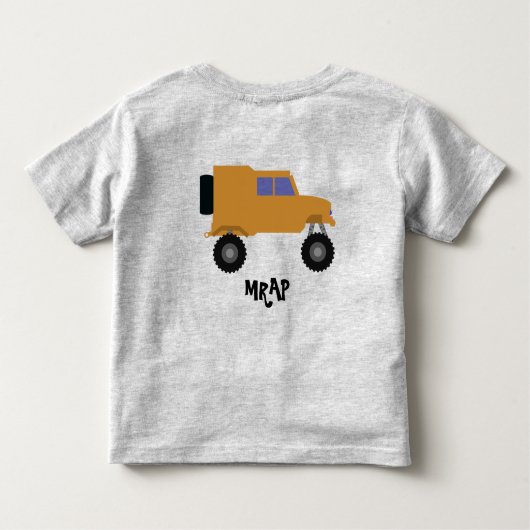 MRAP トドラーTシャツ (裏面)