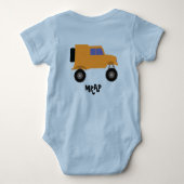 MRAP ベビーボディスーツ (裏面)