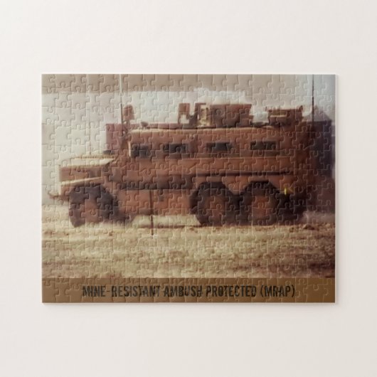 MRAP 10 x 14フォトパズル ジグソーパズル (横)