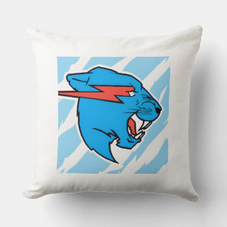 MrBeast Inspired Pillow – Fun Design for YouTube F クッション