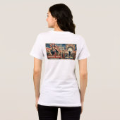 MrBeatsのアンクルサム トライブレンドTシャツ (裏面全面)