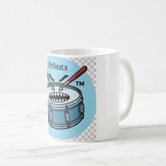 MrBeatsロゴマグカップ！ コーヒーマグカップ (正面右)