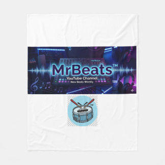 MrBeats オリジナル楽曲アップロード ブランケット! フリースブランケット
