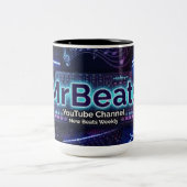 MrBeats FREE Original Music Sharing Mug! ツートーンマグカップ (中央)