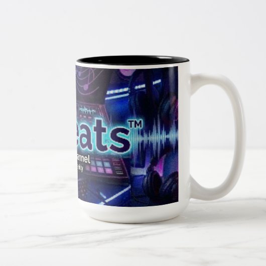 MrBeats FREE Original Music Sharing Mug! ツートーンマグカップ (右)