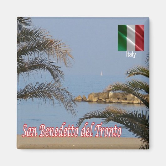 MRC004 SAN BENEDETTO DEL TRONT、冷蔵庫 マグネット (正面)