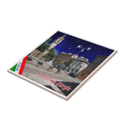 MRC007 PORTO SAN GIORGIO,マルシェ,イタリア, タイル (側面)