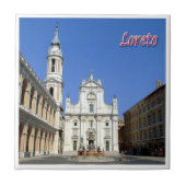 MRC012, LORETO, Piazza dellaマドンナ, タイル (正面)