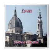 MRC015 LORETO、大聖堂、鐘楼 タイル (正面)