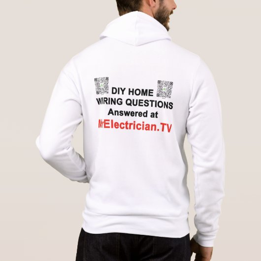 MrElectrician.TVの家庭用配線に関する質問 - パーカー パーカ (裏面)