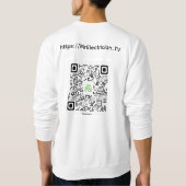 MrElectrician.TVのDIYホーム配線に関する質問 スウェットシャツ (裏面)