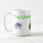 MrGermの不健康な健康の! コーヒーマグカップ (左)