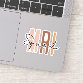 MRIチーム技術者、放射線科、MRI技術 シール