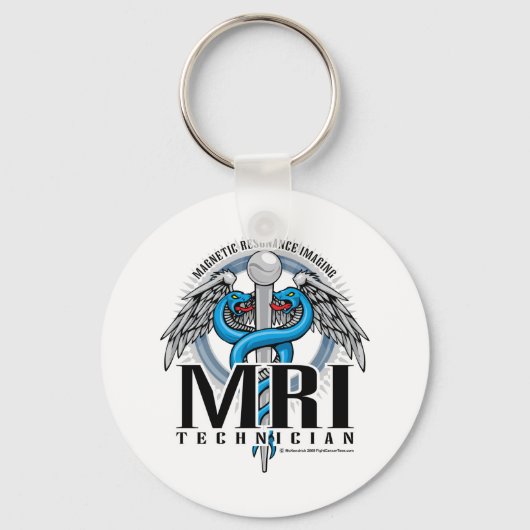 MRI技術カドゥセウス キーホルダー (正面)