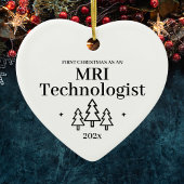 MRI技術初めてのクリスマス看護 セラミックオーナメント
