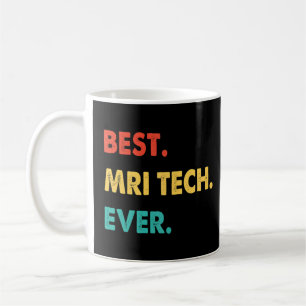 Mri技術専門レトロ最高のMri技術 コーヒーマグカップ