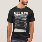 MRI技術放射線科学技術磁気共鳴装置 Tシャツ (正面)