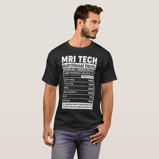 MRI技術放射線科学技術磁気共鳴装置 Tシャツ (正面フル)