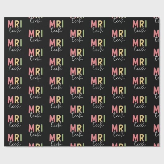 MRI技術 | MRI技術ギフト ラッピングペーパー (フラット)