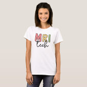 MRI技術 | MRI技術者放射線技師 Tシャツ (正面フル)