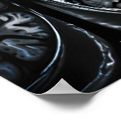 MRI脳スキャン ポスター (角)