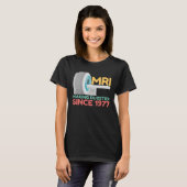 MRI製造ドブスター放射線技師のRadiolog Tシャツ (正面フル)
