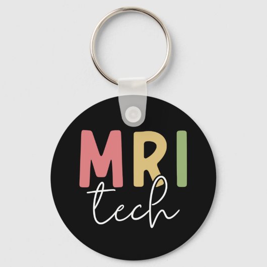 MRI Tech | MRI Technologist Gifts キーホルダー (正面)