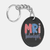 MRI Technologist Acrylic Keychain, Double Sided キーホルダー (正面左)
