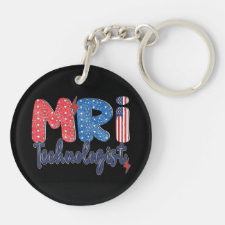 MRI Technologist Acrylic Keychain, Double Sided キーホルダー