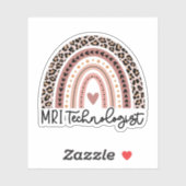 MRI Technologist, MRI Tech Gift, Gift for MRI Tech シール (シート)