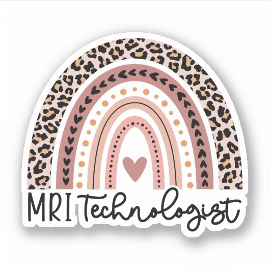 MRI Technologist, MRI Tech Gift, Gift for MRI Tech シール (正面)