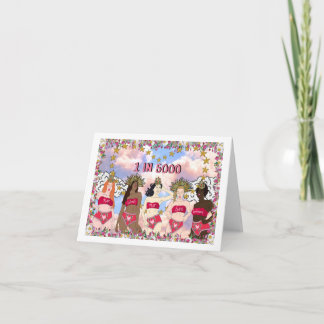 MRKHカードNo womb No Less Woman サンキューカード