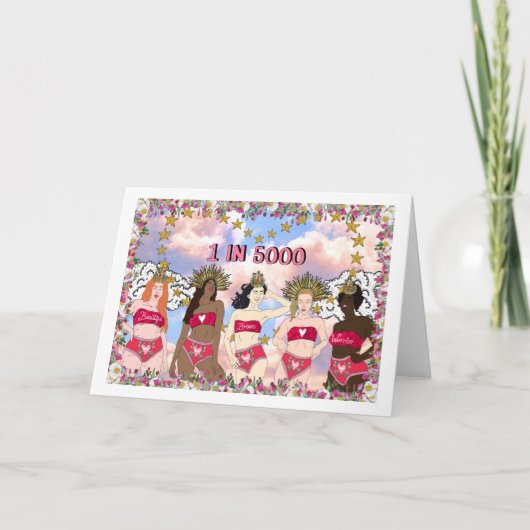 MRKH 1/5000美しく勇敢な戦士カード カード (正面)