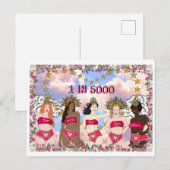 MRKH 1 in 5000 No Womb, No less Woman – ポストカード (正面/裏面)