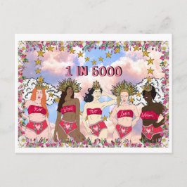 MRKH 1 in 5000 No Womb, No less Woman – ポストカード