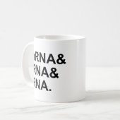 mRNAのrRNAのtRNA |のタイプのRNA コーヒーマグカップ (正面左)